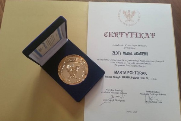 Gold Medal of the Polish Success Academy
