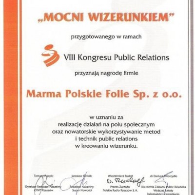 Marma Polskie Folie STRONG IN IMAGE!