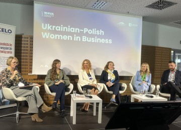 powiększ zdjęcie: President Marta Półtorak is a representative of women's entrepreneurship ...