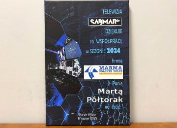 powiększ zdjęcie: Acknowledgements from SABMAR TV