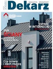 powiększ zdjęcie: Nowość na rynku w magazynie branżowym Nasz Dekarz