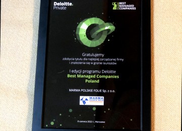 powiększ zdjęcie: Zostaliśmy Laureatem Best Managed Companies