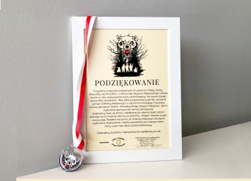 powiększ zdjęcie: W Borze k/Głogowa Małopolskiego odbył się już VI Bieg Zeloty