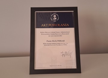 powiększ zdjęcie: Jesteśmy członkiem Konwentu Pracodawców WSPiA w Rzeszowie