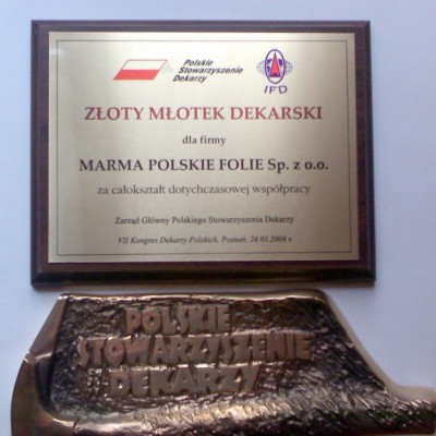 Złoty młotek dekarski